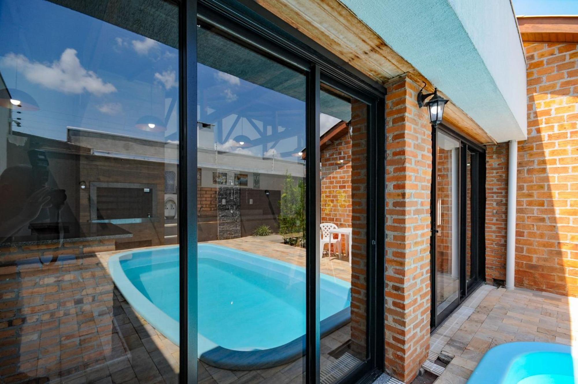12 Hospedes - Piscina Agua Salgada E Area Gourmet Фос-ду-Игуасу Экстерьер фото